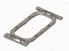 Adapter plate made in Fusion 360