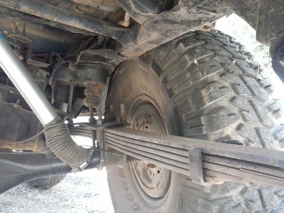 Rear tire rub on frame