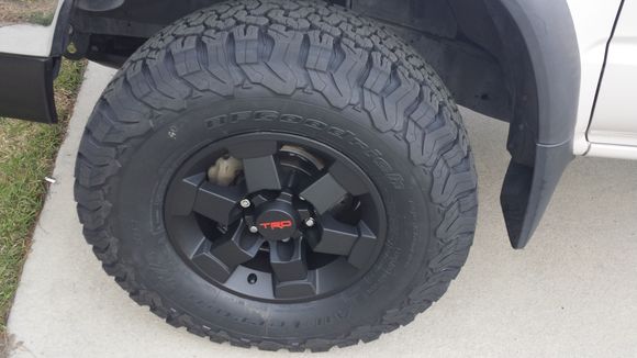 These are OEM wheels, bought from the Yota dealer.