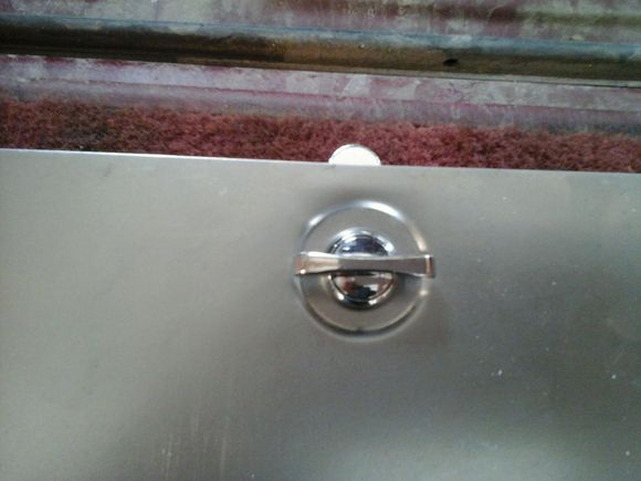 second try, i went a little shallower, but I got it centered good this time