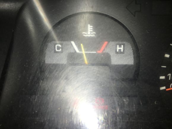The gage doesn’t rise any higher than this!