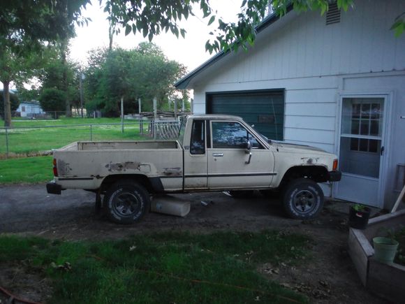 this is how it is still sitting but for 300 bucks Im the owner.