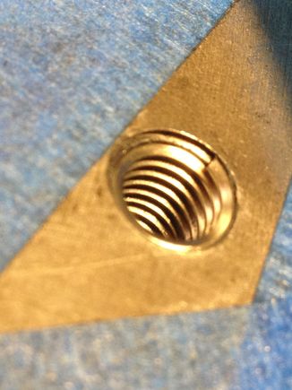 Helicoil insert installed