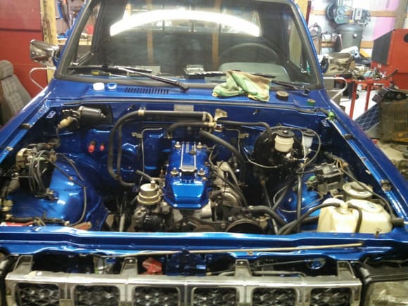 putting engine back together
