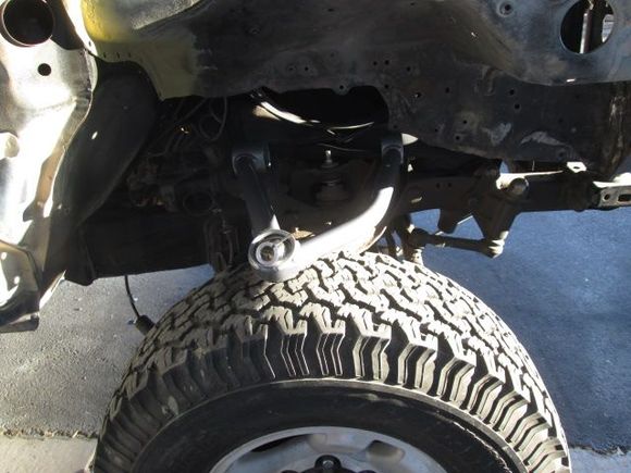 Going to track alot wider than stock which will be cool. Already planning the rear axle swap that will match this addtional track width.