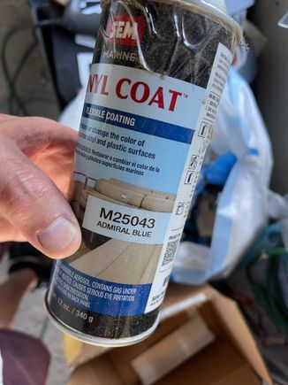 I had bought 2 cans. I should have bought 3. Suddenly online sellers are all out of stock. A call to SEM customer service confirms they discontinued this blue in aerosol cans…great. After a serious internet search, i was able to order another can for $35. Fun like this don’t come cheap as they say.