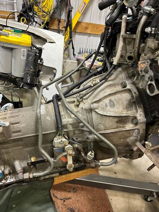 Oil temp sensor side with the NSSU.