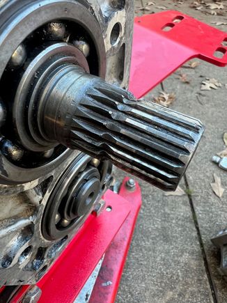 79-80 shaft with longer splines
