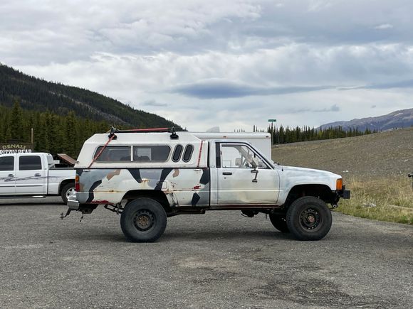 Doing chores- hauling water and fuel and groceries after a winter"s hibernation
