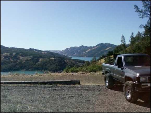 lake sonoma, CA