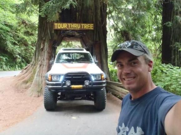 No, I didn't just back up to it!