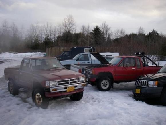 88 v6 I had for a while .... can't stand a regular cab, but did like the power and A/C! Yes, some like it cold, even in Alaska