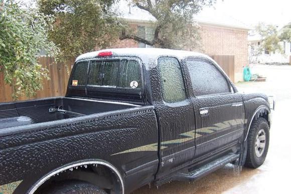 Finally a freeze in Austin TX.  Where is the snow? LOL!