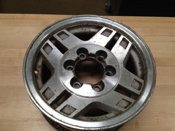 The wheels before.