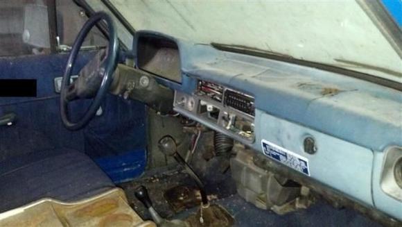 I have the ashtray and part of that vent. I blocked out my last name that was embroidered on the door panels. The seats and everything are in pretty good shape. That center console is dry rotted.