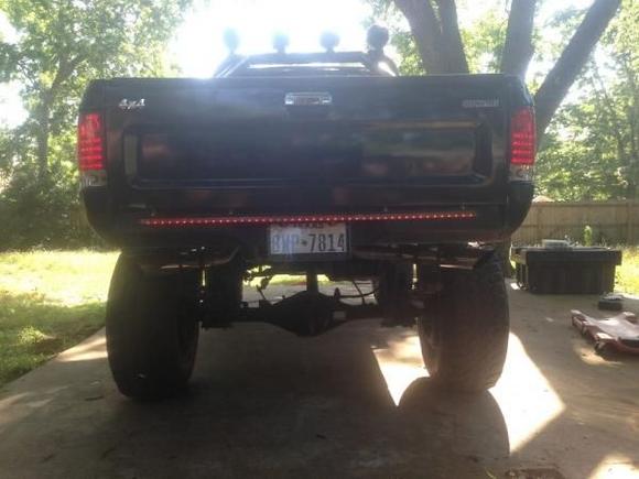 led scanner and tail lights