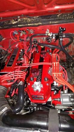 Better Shot of the crazy vacuum lines and re-located VSV Vacuum Valve switches