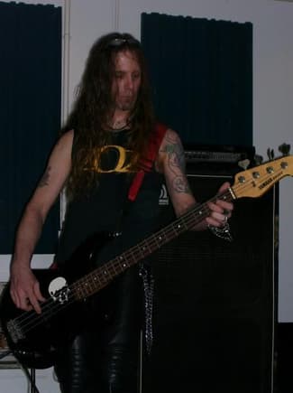 Me rehearsing at Metro Music in Asbury Park,when I played for the band &quot;Ego Tripp&quot;. Early 2009.