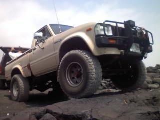 She came with the winch and bumber