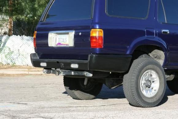 Powder Coat Rear Bumper 2