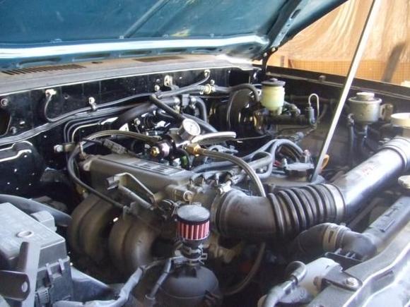 22re from a 96 all wired in.