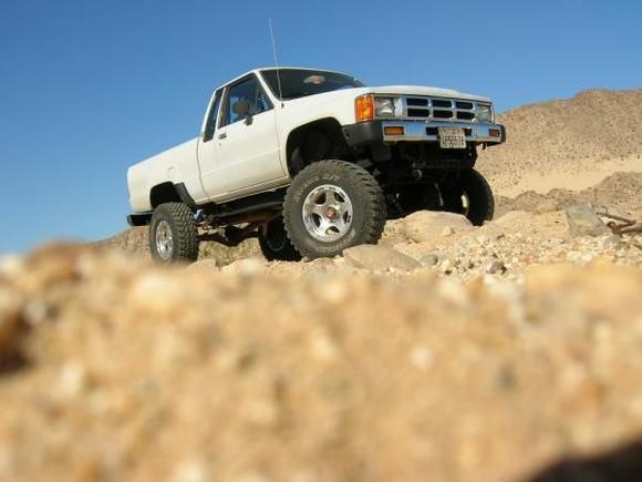 Yota in the Anza Burrego desert at Ocotillo Wells, CA