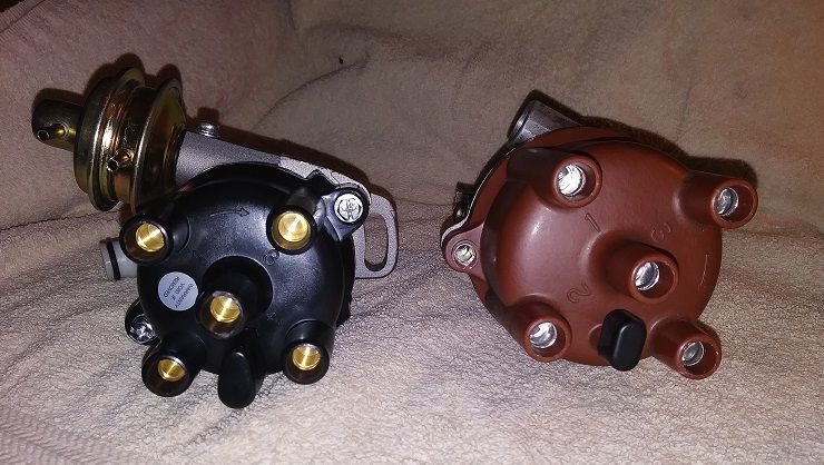 Aftermarket on left.  