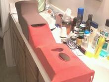Don't have a workshop so I used my bathroom