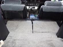 Rear view of new interior.