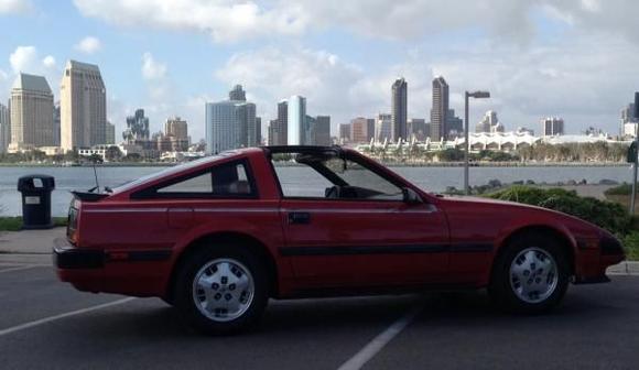 San Diego Skyline view from Coronado with the 85 300zx Turbo
