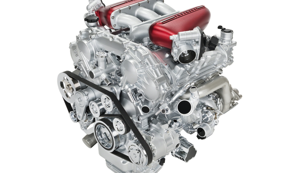 Infiniti Q50 Eau Rouge engine