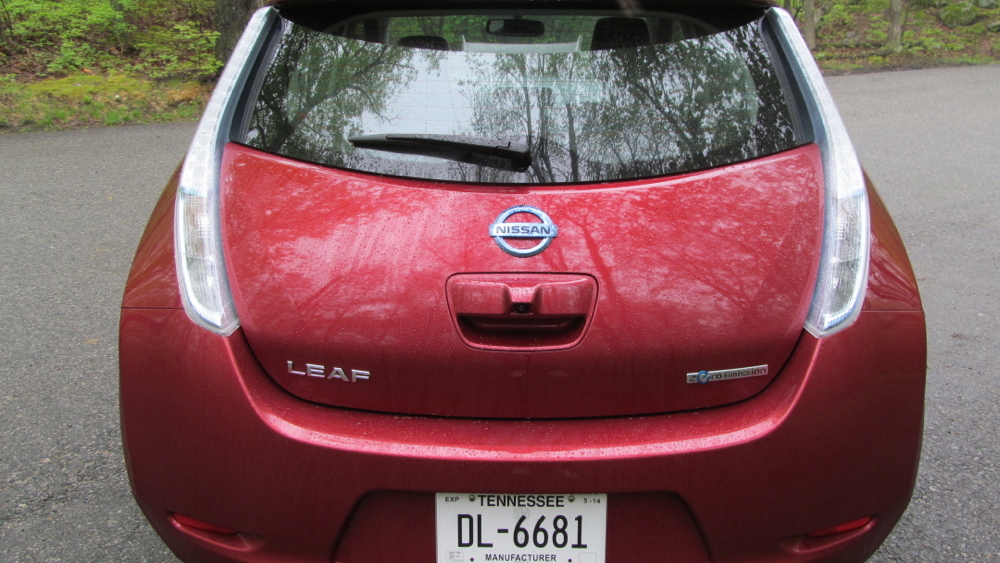 2014 Nissan Leaf, Bear Mountain, May 2014