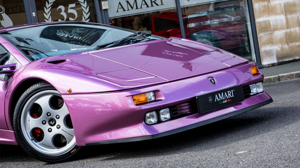 1996 Lamborghini Diablo once owned by Jamiroquai is for sale