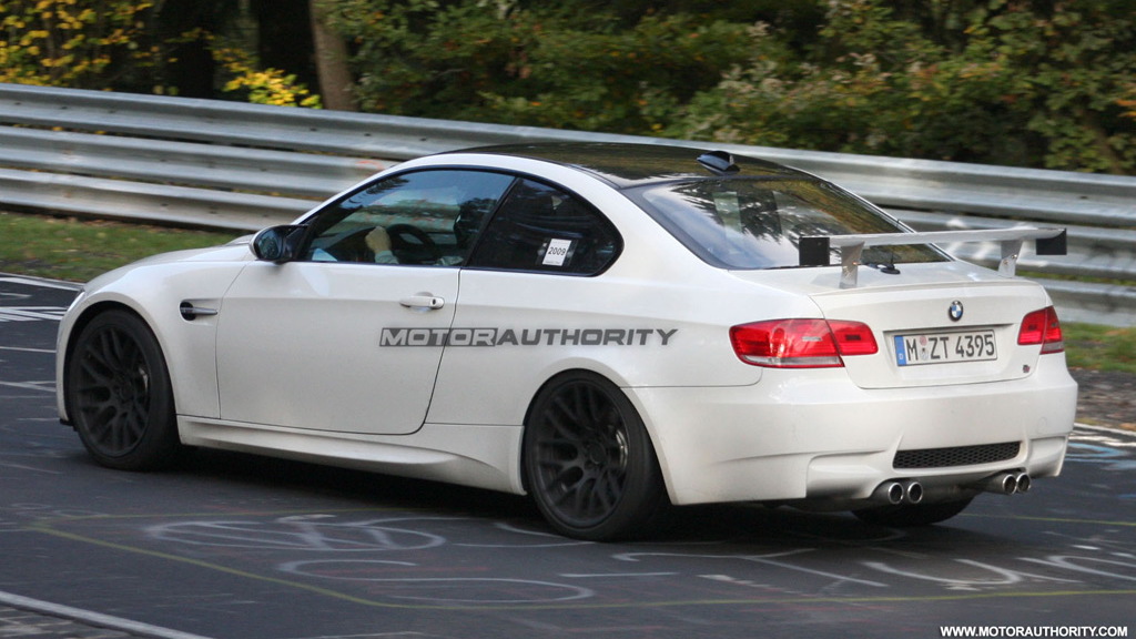 BMW M3 GT spy shots