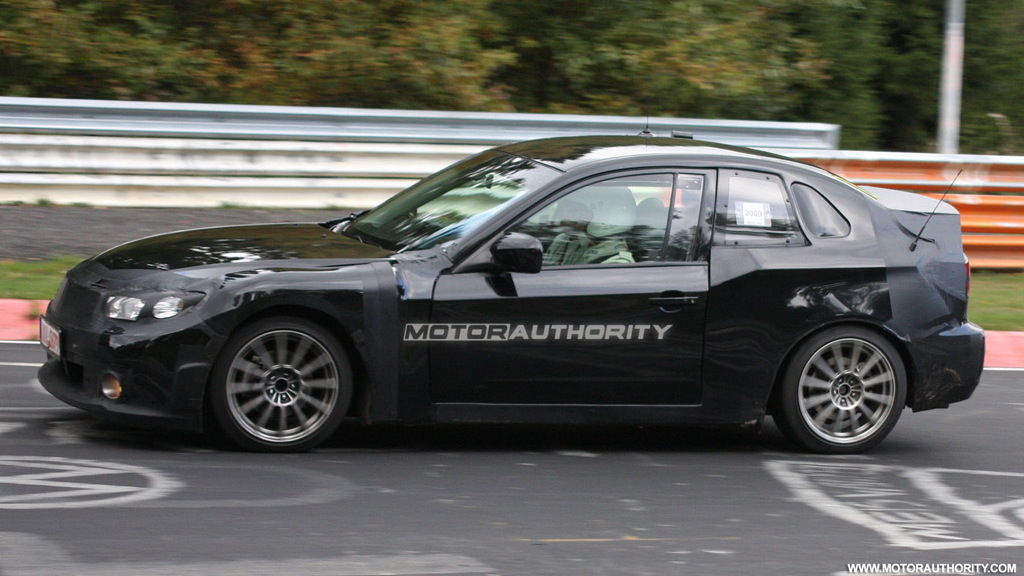 Toyota and Subaru joint sports coupe spy shots