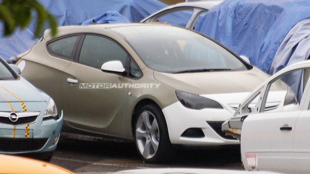 2011 Opel Astra Sport Coupe spy shots