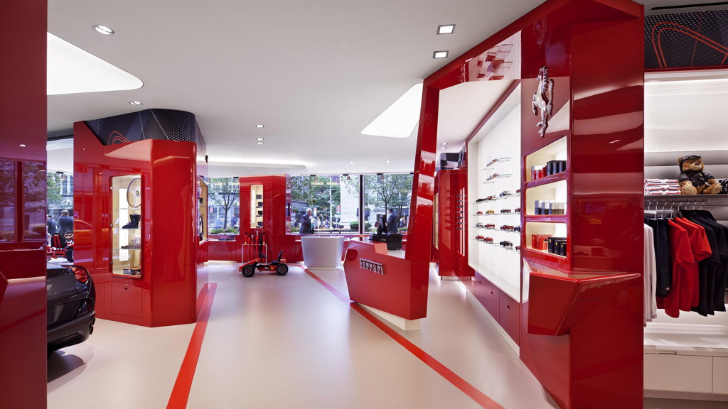 Ferrari Store of New York, grand opening