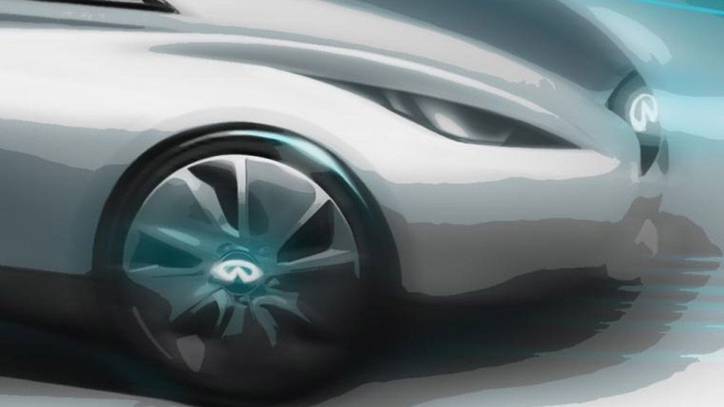Teaser for Infiniti luxury EV due in 2013