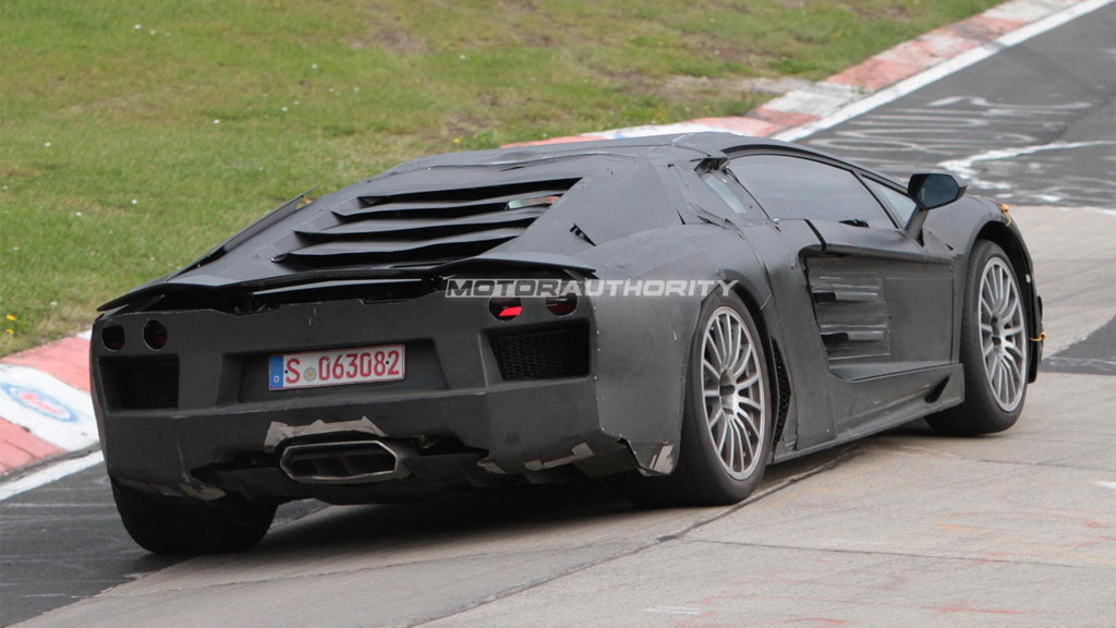 2012 Lamborghini Jota Murcielago replacement spy shots
