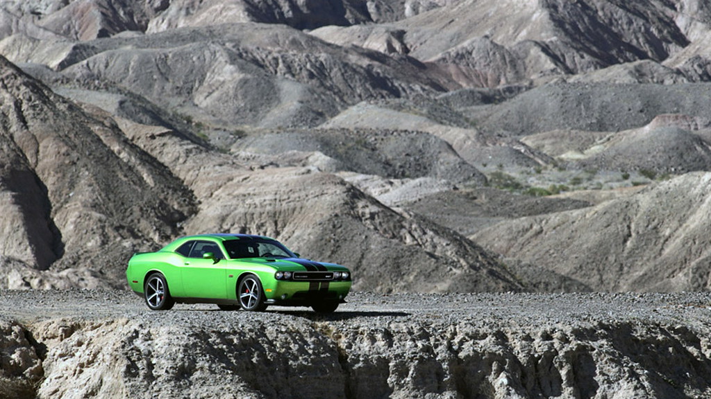 2011 Dodge Challenger SRT8 392 with Green With Envy paint job