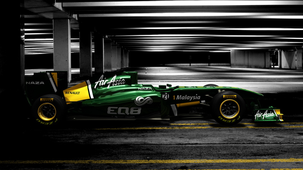 2011 Team Lotus Formula 1 car