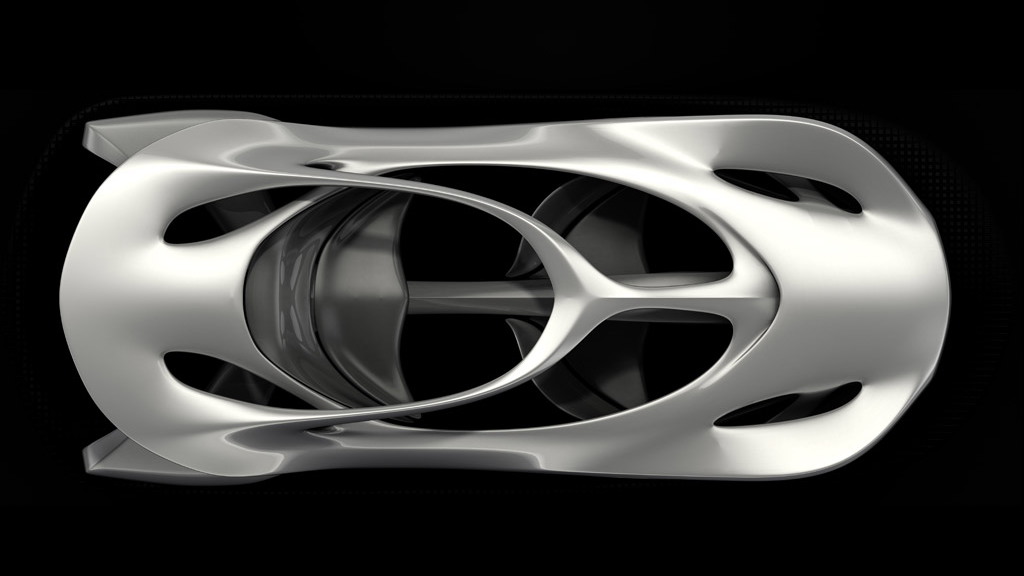 Mercedes-Benz “Aesthetics 125” sculpture 