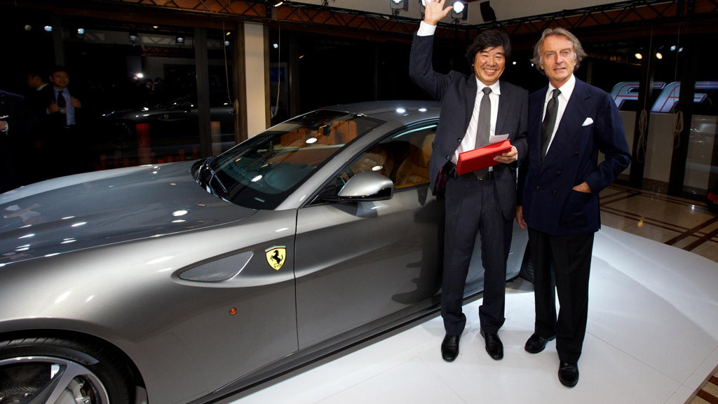 Ferrari charity auction in Japan