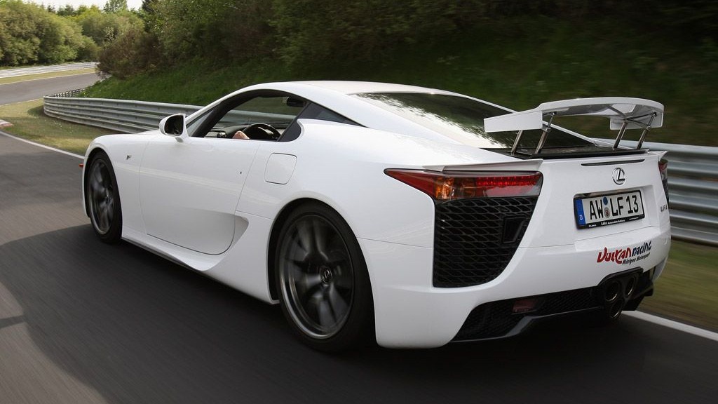 Vulkan Racing owner Manfred Sattler and his 2012 Lexus LFA 