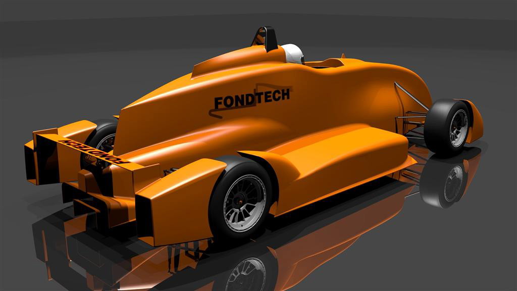 FondTech E-11 electric race car prototype