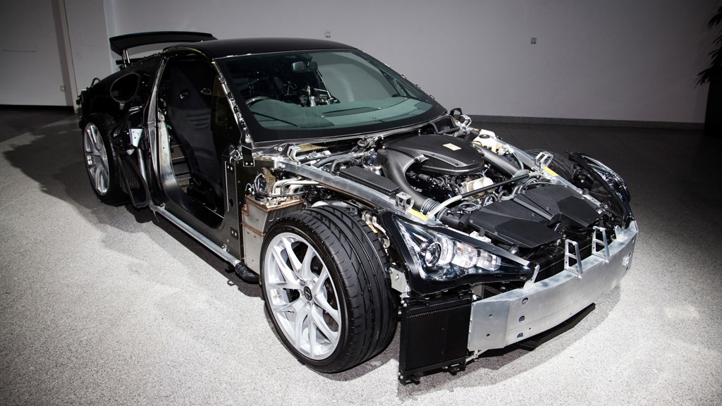 2012 Lexus LFA right-hand drive model