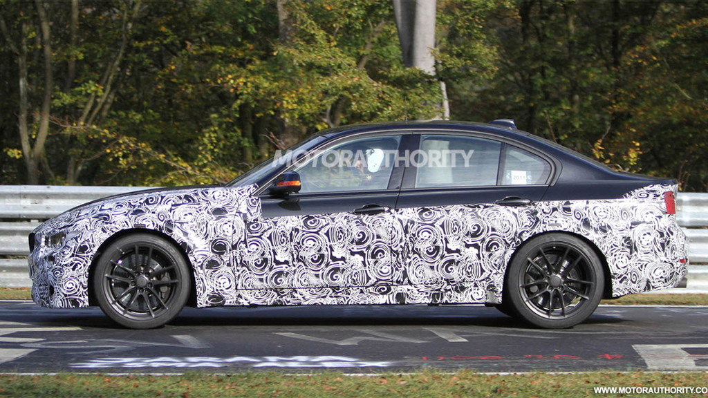 2014 BMW M3 Sedan spy shots