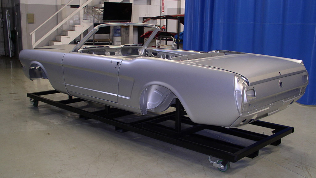 Ford-approved 1965 Mustang Convertible restoration body shell