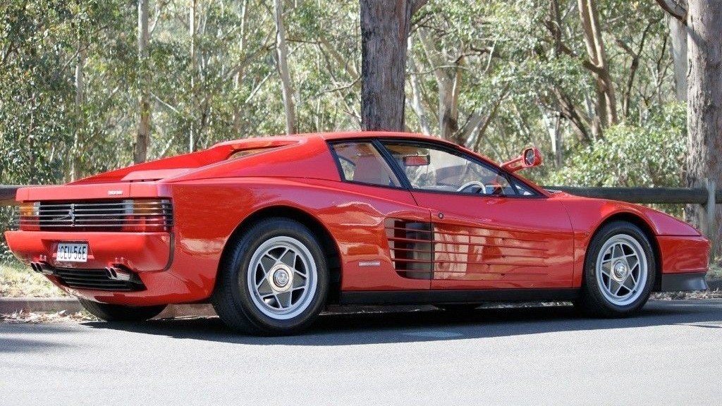 The Ferrari Teatarossa once owned by Elton John - image courtesy of Carsales.com