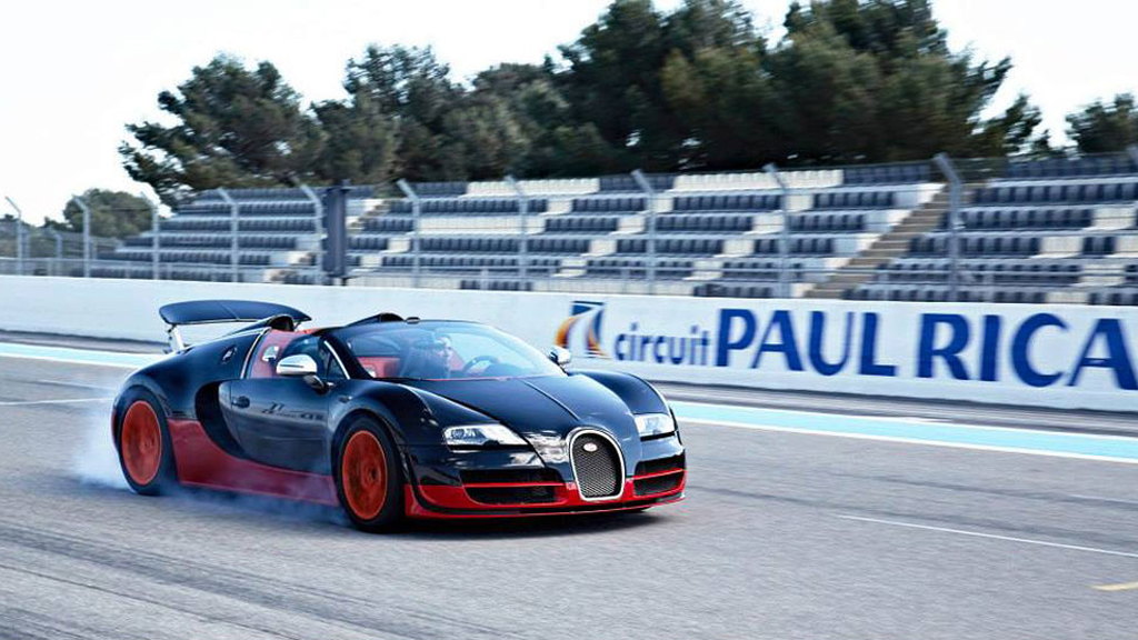 2013 Bugatti Driving Experience at France’s Circuit Paul Ricard